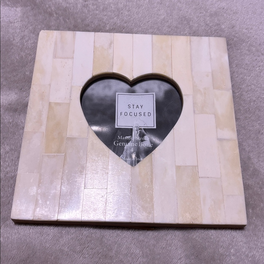 Heart in a 7 Inch Square Photo Frame…NWT